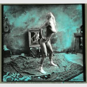 Jan Saudek Beauty in Mirror