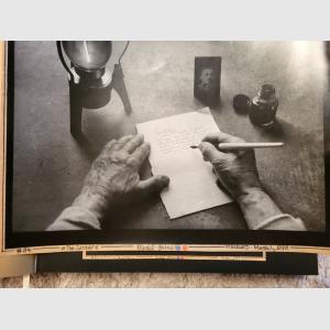 Jan Saudek - The Letter - UNIKÁT Z MONOGRAFIE